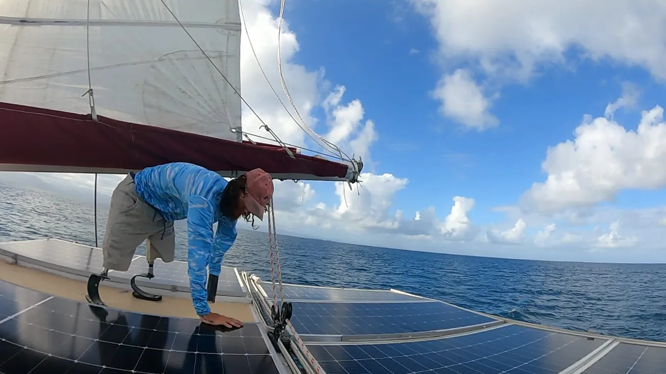 Triple Amputee Craig Wood Sets Sail for Record Breaking Pacific Challenge